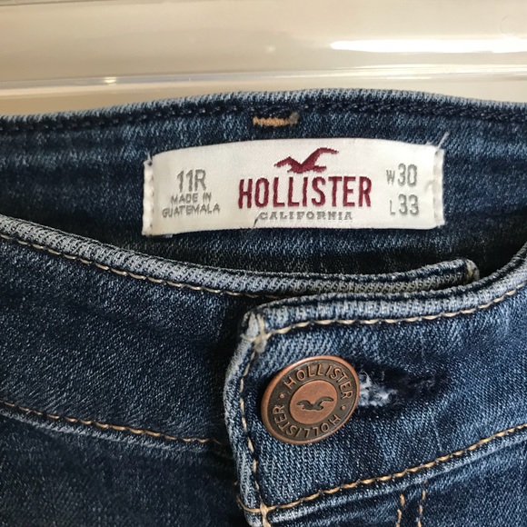 High rise flare jean lightly worn - Picture 4 of 4